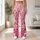 Pink Ombré Wildflower Blooms for Yoga, Running and Everyday Fitness Leggings - 10