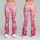 Pink Ombré Wildflower Blooms for Yoga, Running and Everyday Fitness Leggings - 9