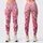 Pink Ombré Wildflower Blooms for Yoga, Running and Everyday Fitness Leggings - 3