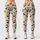 Ivory Red Cherry and Green Leaf Motif for Cheerful Everyday Activewear Leggings - 3