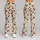 Ivory Red Cherry and Green Leaf Motif for Cheerful Everyday Activewear Leggings - 9