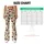 Ivory Red Cherry and Green Leaf Motif for Cheerful Everyday Activewear Leggings - 7