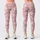 Blush Pink White Blossoms for Yoga, Gym, and Everyday Activewear Leggings - 3