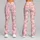 Blush Pink White Blossoms for Yoga, Gym, and Everyday Activewear Leggings - 9