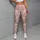 Blush Pink White Blossoms for Yoga, Gym, and Everyday Activewear Leggings - 5