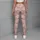 Blush Pink White Blossoms for Yoga, Gym, and Everyday Activewear Leggings - 6