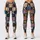 Celestial Sun And Moon Checks For Yoga, Running And Everyday Women's Activewear Style Leggings - 3