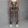 Celestial Sun And Moon Checks For Yoga, Running And Everyday Women's Activewear Style Leggings - 6