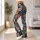 Celestial Sun And Moon Checks For Yoga, Running And Everyday Women's Activewear Style Leggings - 11