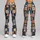 Celestial Sun And Moon Checks For Yoga, Running And Everyday Women's Activewear Style Leggings - 9