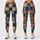 Celestial Sun And Moon Checks For Yoga, Running And Everyday Women's Activewear Style Leggings - 1