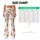 Playful Orange Corgis And Paw Prints For Cozy Everyday Activewear Leggings - 7