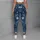 Dusty Blue and Ivory Star Motifs for Everyday Movement, Studio Sessions, and Weekend Wear Leggings - 6