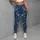Dusty Blue and Ivory Star Motifs for Everyday Movement, Studio Sessions, and Weekend Wear Leggings - 5