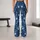 Dusty Blue and Ivory Star Motifs for Everyday Movement, Studio Sessions, and Weekend Wear Leggings - 10