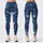 Dusty Blue and Ivory Star Motifs for Everyday Movement, Studio Sessions, and Weekend Wear Leggings - 1