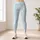 Aqua And White Starry Sky Motif For Everyday Fitness And Relaxed Casual Wear For Women Leggings - 4