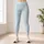 Aqua And White Starry Sky Motif For Everyday Fitness And Relaxed Casual Wear For Women Leggings - 6