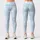 Aqua And White Starry Sky Motif For Everyday Fitness And Relaxed Casual Wear For Women Leggings - 1