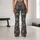 Teal Coral Paisley Floral Motifs for Yoga, Pilates, Travel and Everyday Activewear Style Leggings - 10