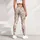 Dusty Rose Floral Vines for Yoga, Running and Everyday Activewear Leggings - 5