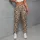 Cream And Cocoa Leopard Spots For Everyday Fitness, Studio Sessions And Weekend Style Leggings - 6