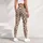 Cream And Cocoa Leopard Spots For Everyday Fitness, Studio Sessions And Weekend Style Leggings - 5