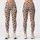 Cream And Cocoa Leopard Spots For Everyday Fitness, Studio Sessions And Weekend Style Leggings - 3