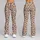 Cream And Cocoa Leopard Spots For Everyday Fitness, Studio Sessions And Weekend Style Leggings - 9