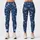 Navy Blue Wildflower Sprigs for Studio Training and Everyday Movement, Women's Activewear Leggings - 3