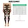 White Daisies and Scarlet Wildflowers for Yoga, Running and Everyday Activewear Leggings - 1