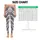 Silver Ripple Waves for Yoga, Pilates, Commuting and Everyday Activewear Leggings - 1