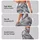 Silver Ripple Waves for Yoga, Pilates, Commuting and Everyday Activewear Leggings - 8