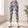 Silver Ripple Waves for Yoga, Pilates, Commuting and Everyday Activewear Leggings - 4