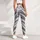 Silver Ripple Waves for Yoga, Pilates, Commuting and Everyday Activewear Leggings - 6