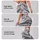 Silver Ripple Waves for Yoga, Pilates, Commuting and Everyday Activewear Leggings - 2