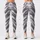 Silver Ripple Waves for Yoga, Pilates, Commuting and Everyday Activewear Leggings - 3