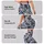 Cool-Toned Leopard Spots for Studio Yoga, Running, and Everyday Activewear Style Leggings - 8