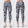 Cool-Toned Leopard Spots for Studio Yoga, Running, and Everyday Activewear Style Leggings - 3