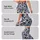 Cool-Toned Leopard Spots for Studio Yoga, Running, and Everyday Activewear Style Leggings - 2