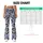 Cool-Toned Leopard Spots for Studio Yoga, Running, and Everyday Activewear Style Leggings - 7