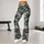 Sage Green Woodland Camo for Yoga, Pilates, and Everyday Activewear Leggings - 11