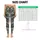 Sage Green Woodland Camo for Yoga, Pilates, and Everyday Activewear Leggings - 1