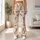 Whimsical Rabbit And Bow Motifs For Cozy Studio Yoga And Weekend Activewear Style Leggings - 11