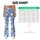 Playful White Sheep on Sky Blue for Yoga, Running and Everyday Fitness Wear for Women Leggings - 7