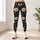 Ivory Daisy Blossoms for Yoga, Running, and Everyday Activewear for Women Leggings - 4