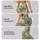 Sage Green Daisy Blooms for Outdoor Yoga and Running, Cheerful Nature Lover Style Leggings - 8