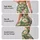 Sage Green Daisy Blooms for Outdoor Yoga and Running, Cheerful Nature Lover Style Leggings - 2