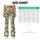 Sage Green Daisy Blooms for Outdoor Yoga and Running, Cheerful Nature Lover Style Leggings - 7