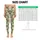 Sage Green Daisy Blooms for Outdoor Yoga and Running, Cheerful Nature Lover Style Leggings - 1